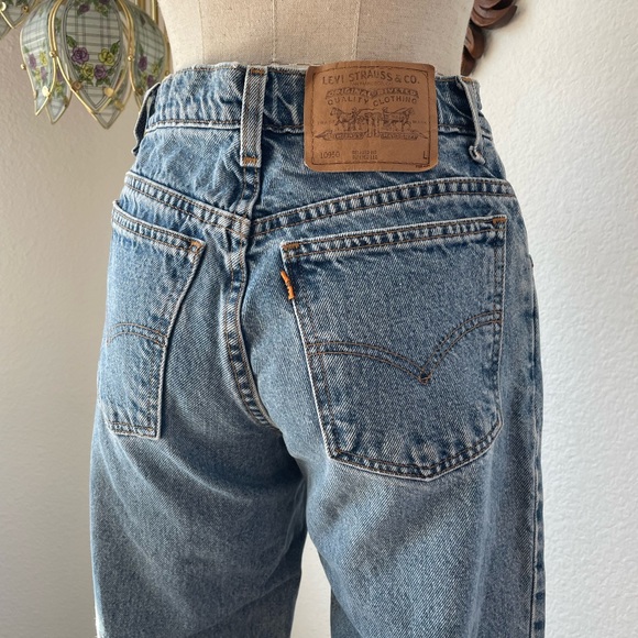 VERY VINTAGE Levi’s ORANGE TAB 950 Jeans - Picture 2 of 9
